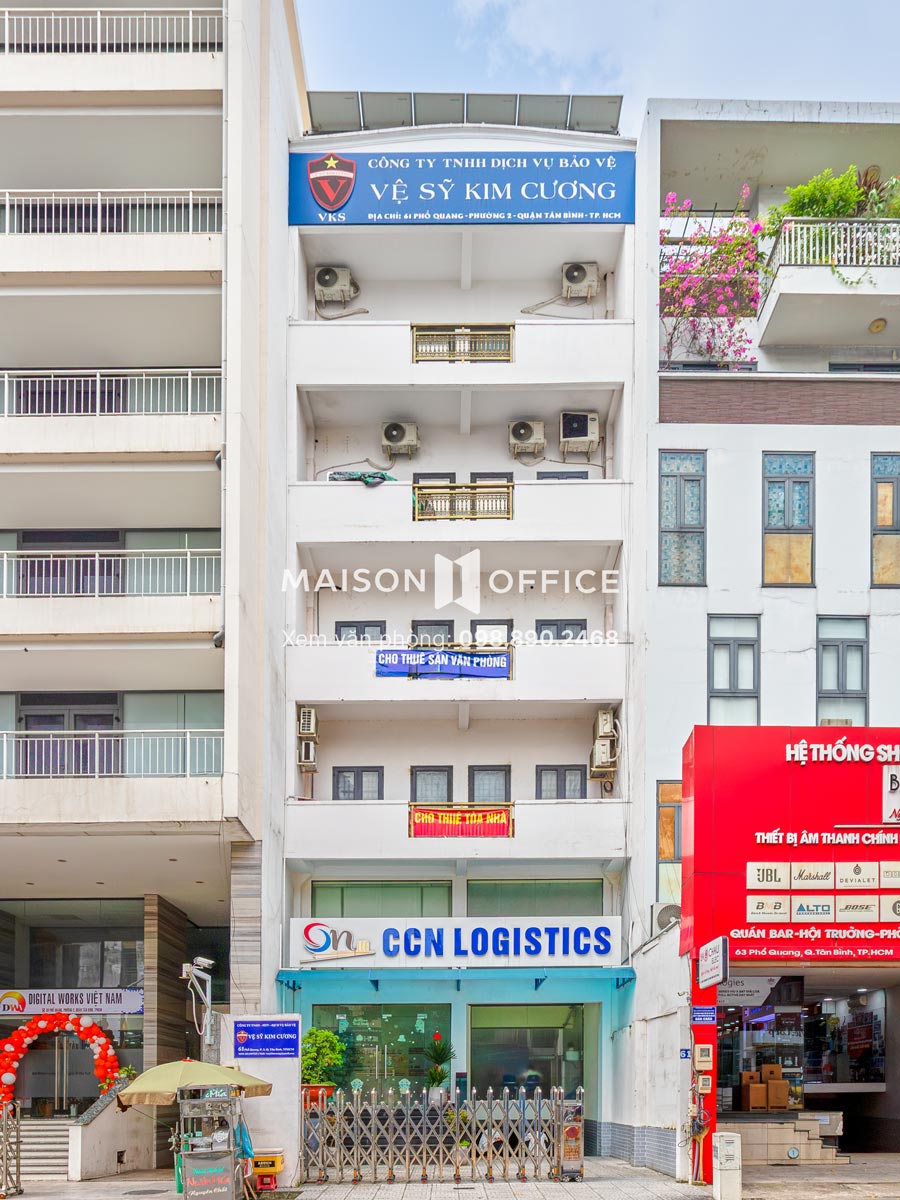 Văn phòng cho thuê 61 Phổ Quang