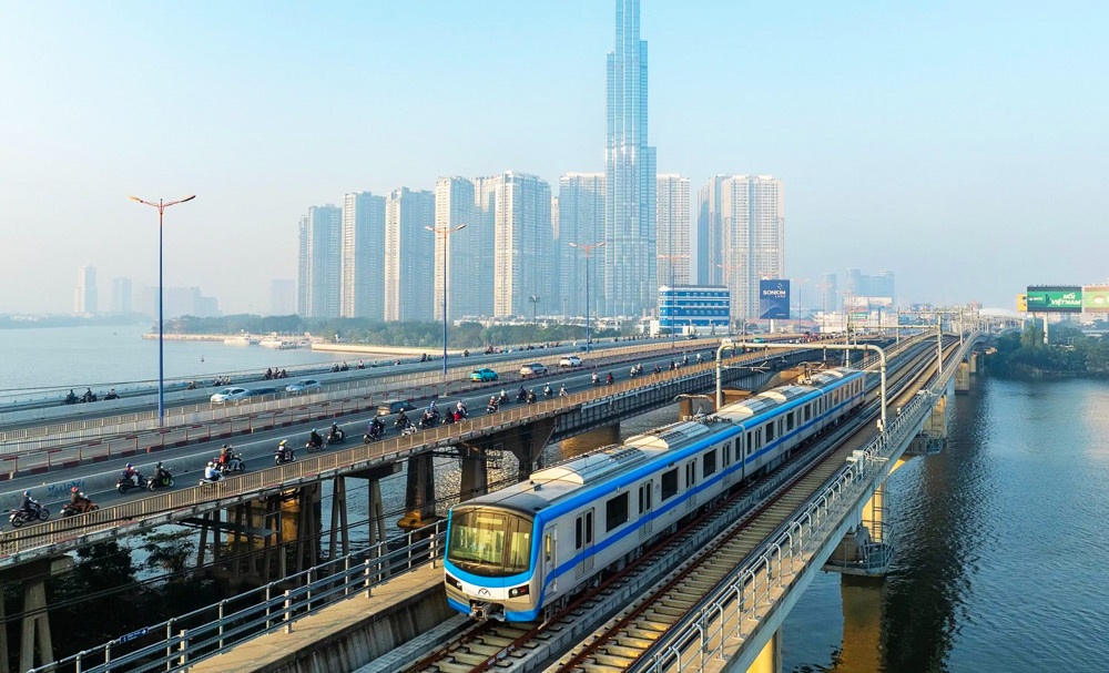Metro số 1 giúp giảm mật độ phương tiện và cải thiện khả năng lưu thông tại Quận 1