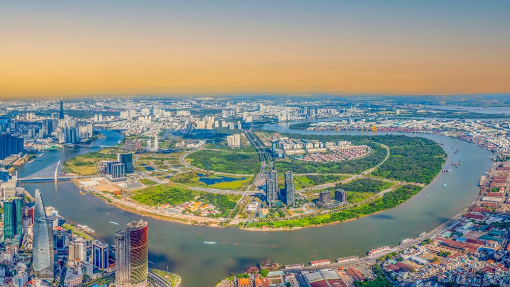 Thủ Thiêm sở hữu mức giá thuê văn phòng cao nhờ nguồn cung tòa nhà hiện đại