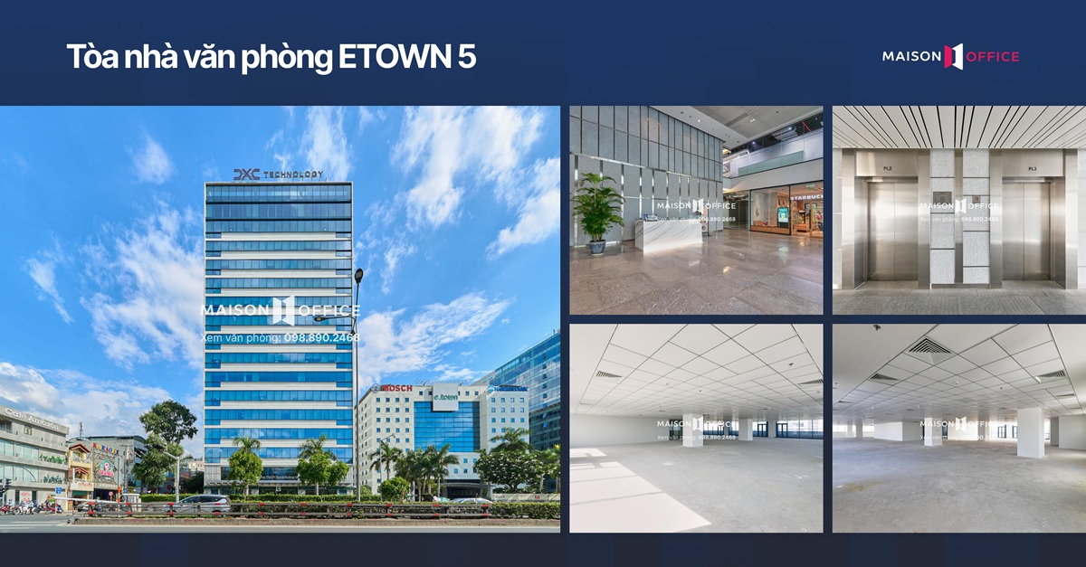 Tòa nhà văn phòng ETOWN 5 Quận Tân Bình