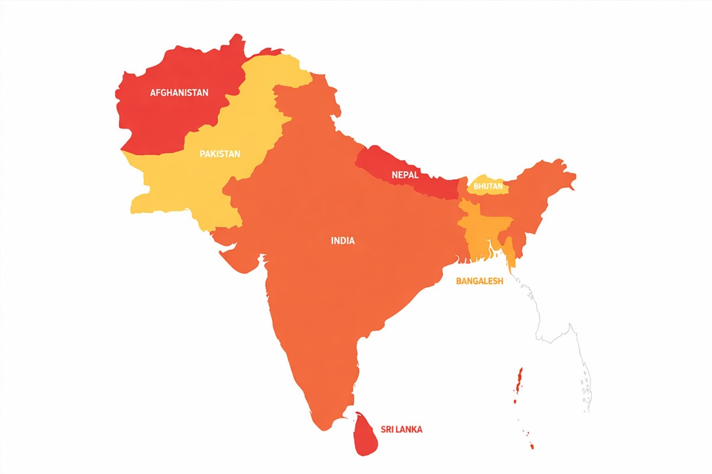 Nam Á là một khu vực địa lý nằm ở phía Nam châu Á