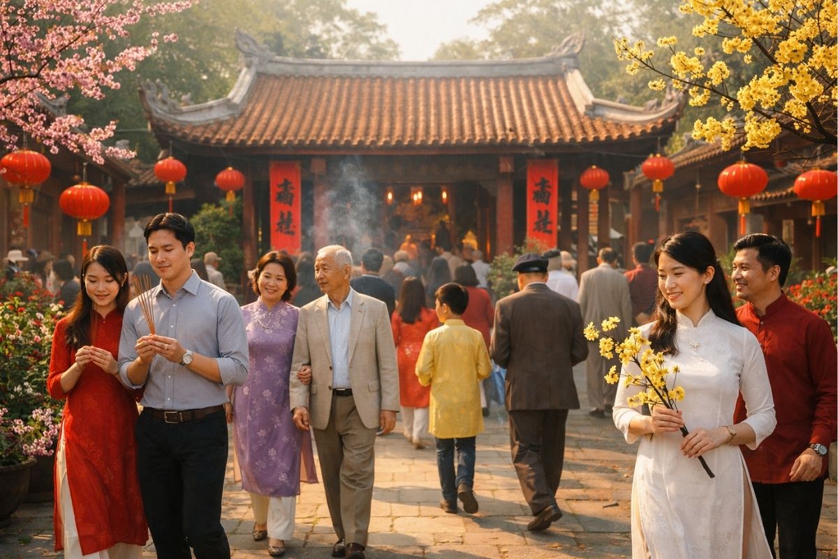 Khai xuân là một trong những nét đẹp văn hóa lâu đời của người Việt