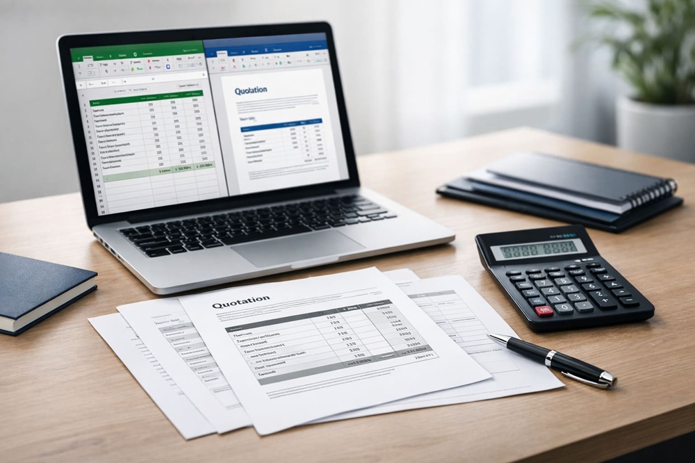 mẫu báo giá là tài liệu thương mại quan trọng giúp doanh nghiệp thể hiện sự chuyên nghiệp