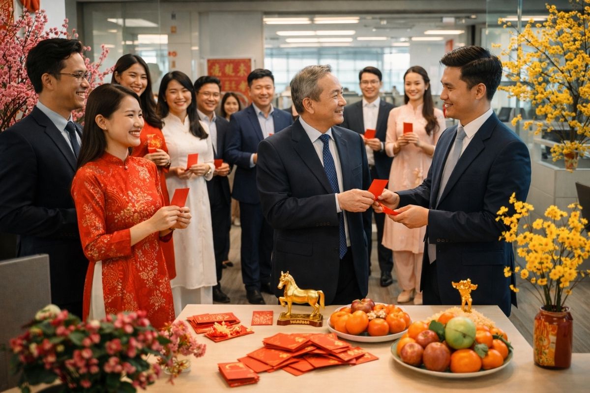 Lễ khai xuân văn phòng tạo động lực bứt phá