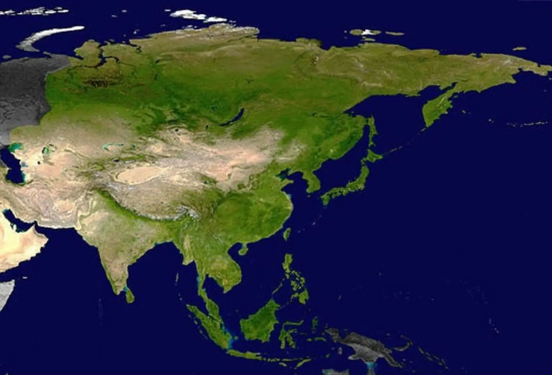 Bản đồ châu Á là nguồn tư liệu nền tảng giúp hệ thống hóa thông tin về vị trí địa lý