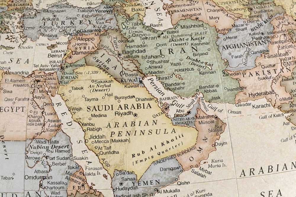 Số lượng quốc gia thuộc Trung Đông không có con số cố định