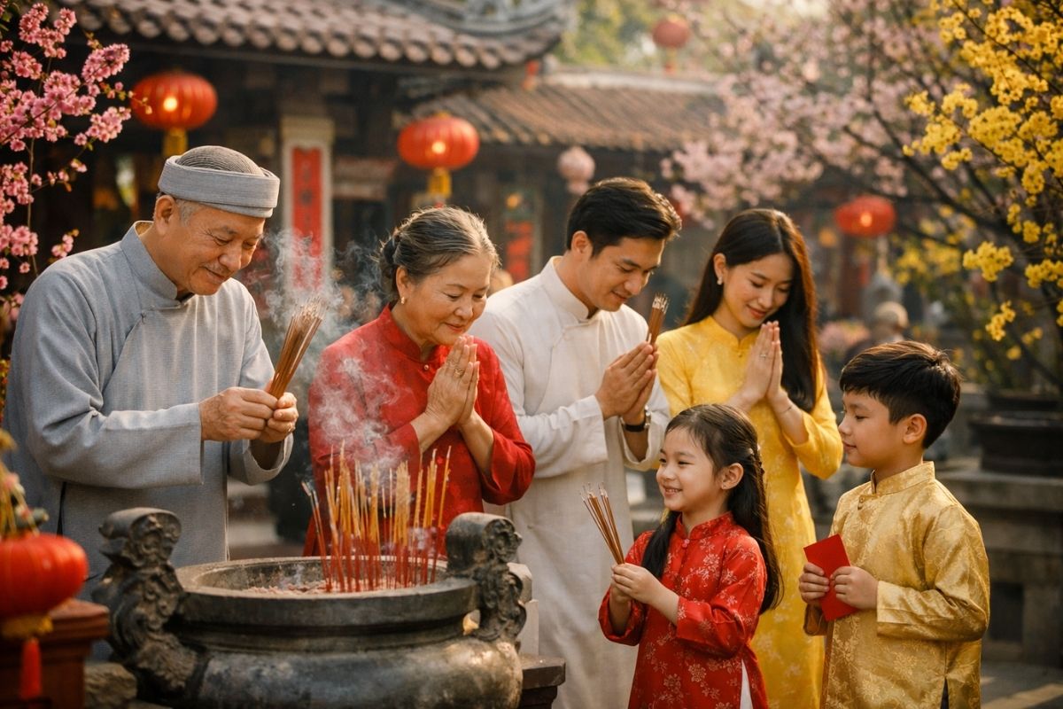 Khai xuân là nghi thức khởi đầu năm mới