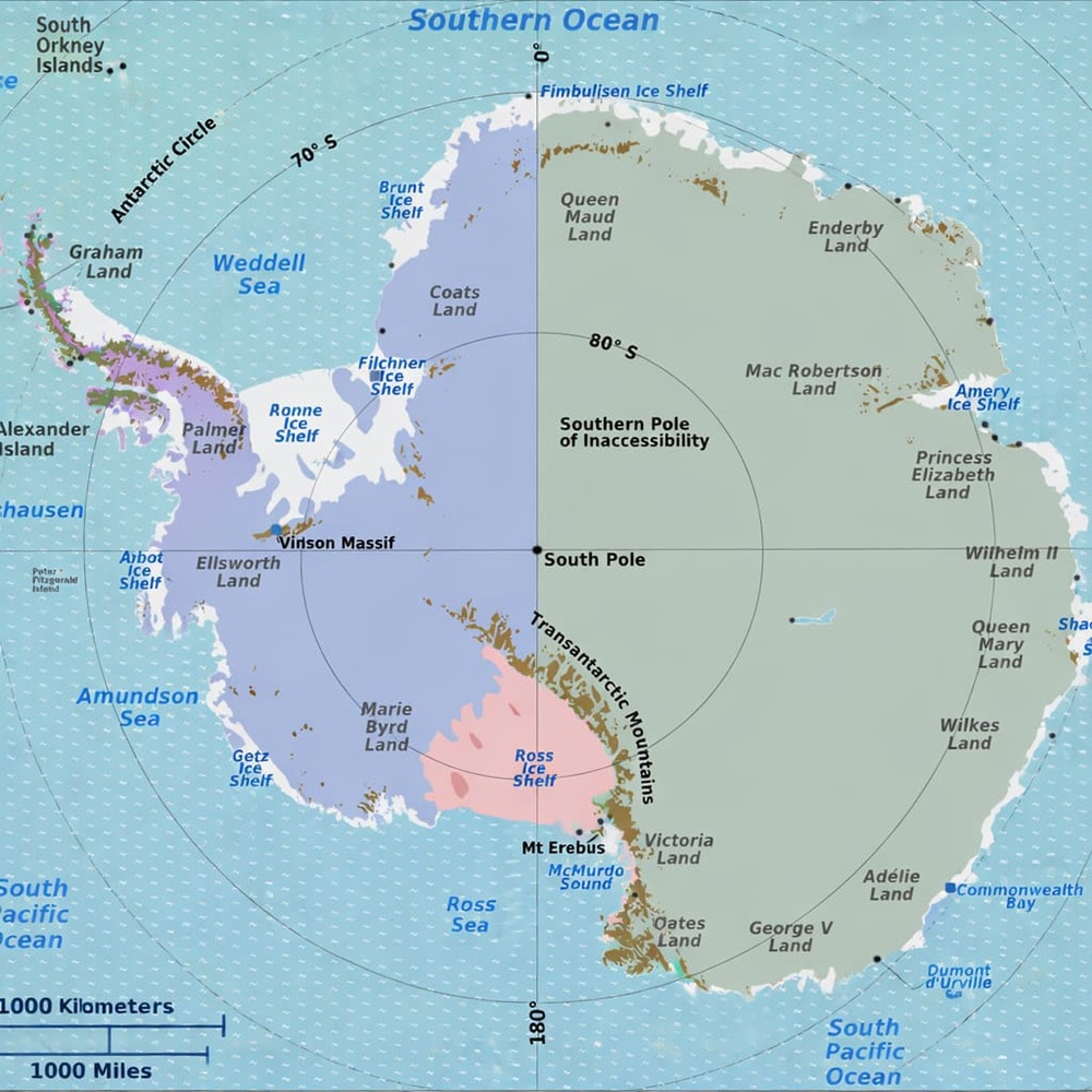 Nam Cực không thuộc bất kỳ quốc gia nào và không có quốc gia độc lập