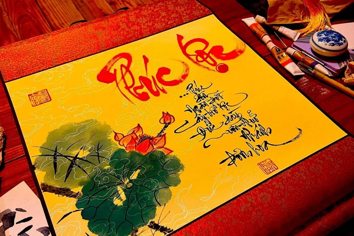 Nghi thức khai bút đầu xuân nét đẹp văn hóa Việt Nam