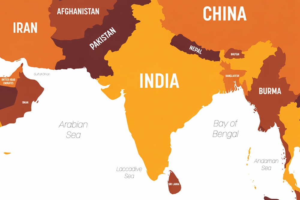 Theo cách phân chia phổ biến nhất trong địa lý và địa chính trị