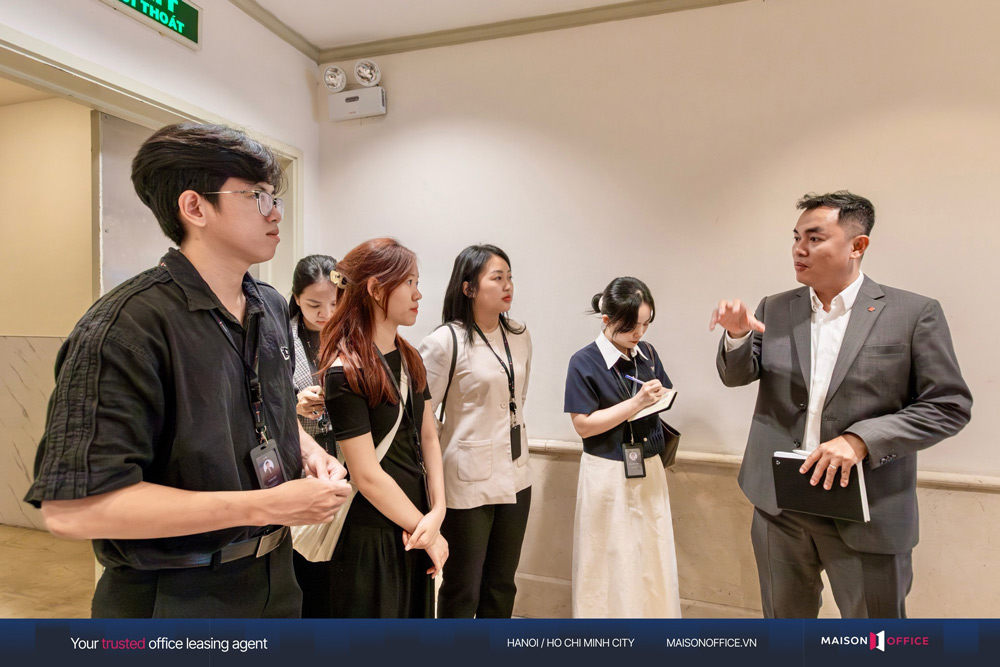 Khảo sát trước khi nhận bàn giao thực hiện sau khi doanh nghiệp chốt phương án thuê