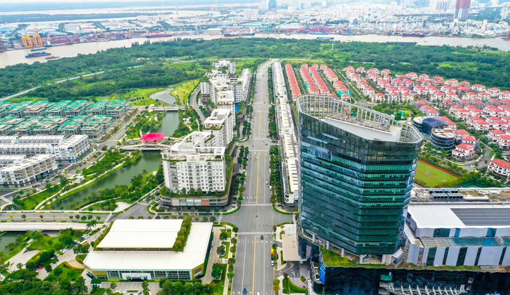 KĐT Thủ Thiêm & Quận 7 cung cấp không gian làm việc linh hoạt