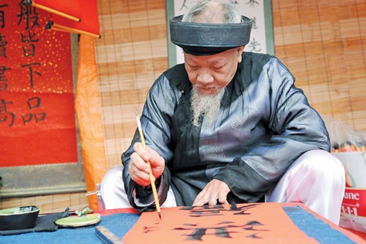 Viết chữ Phúc, Lộc, An đầu năm