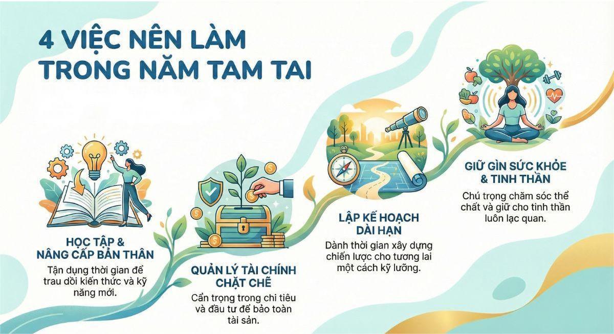 Tập trung nâng cấp bản thân và quản trị tài chính