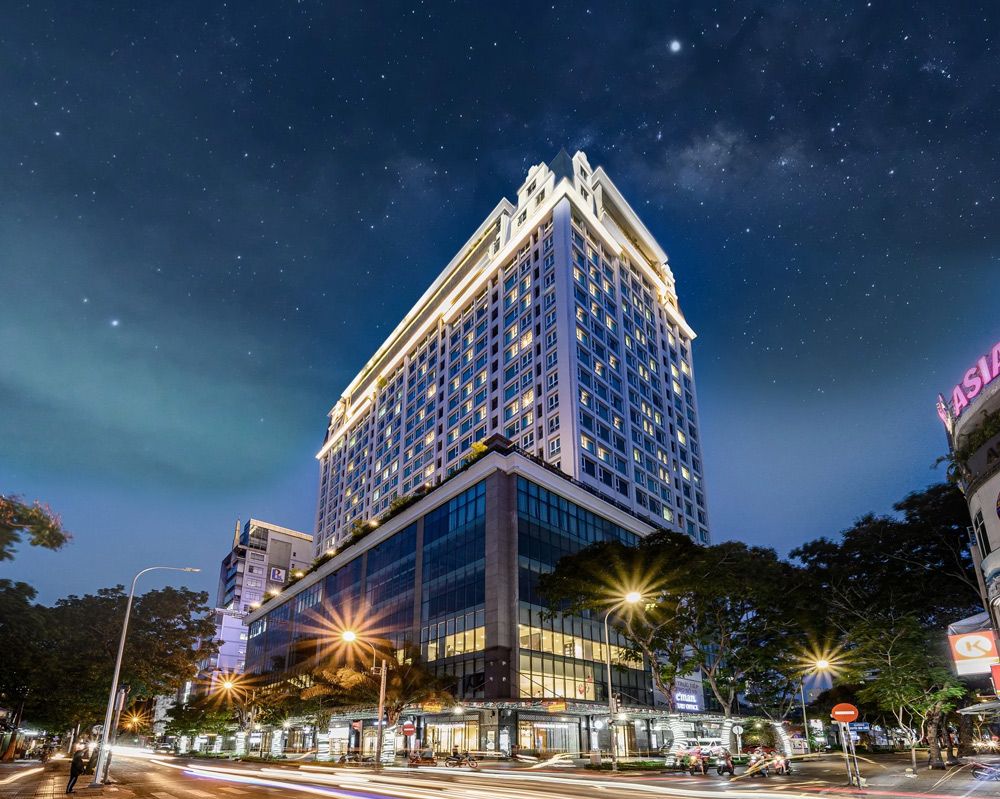 Leman Luxury là tòa nhà kết hợp trung tâm thương mại tọa lạc trung tâm Quận 3