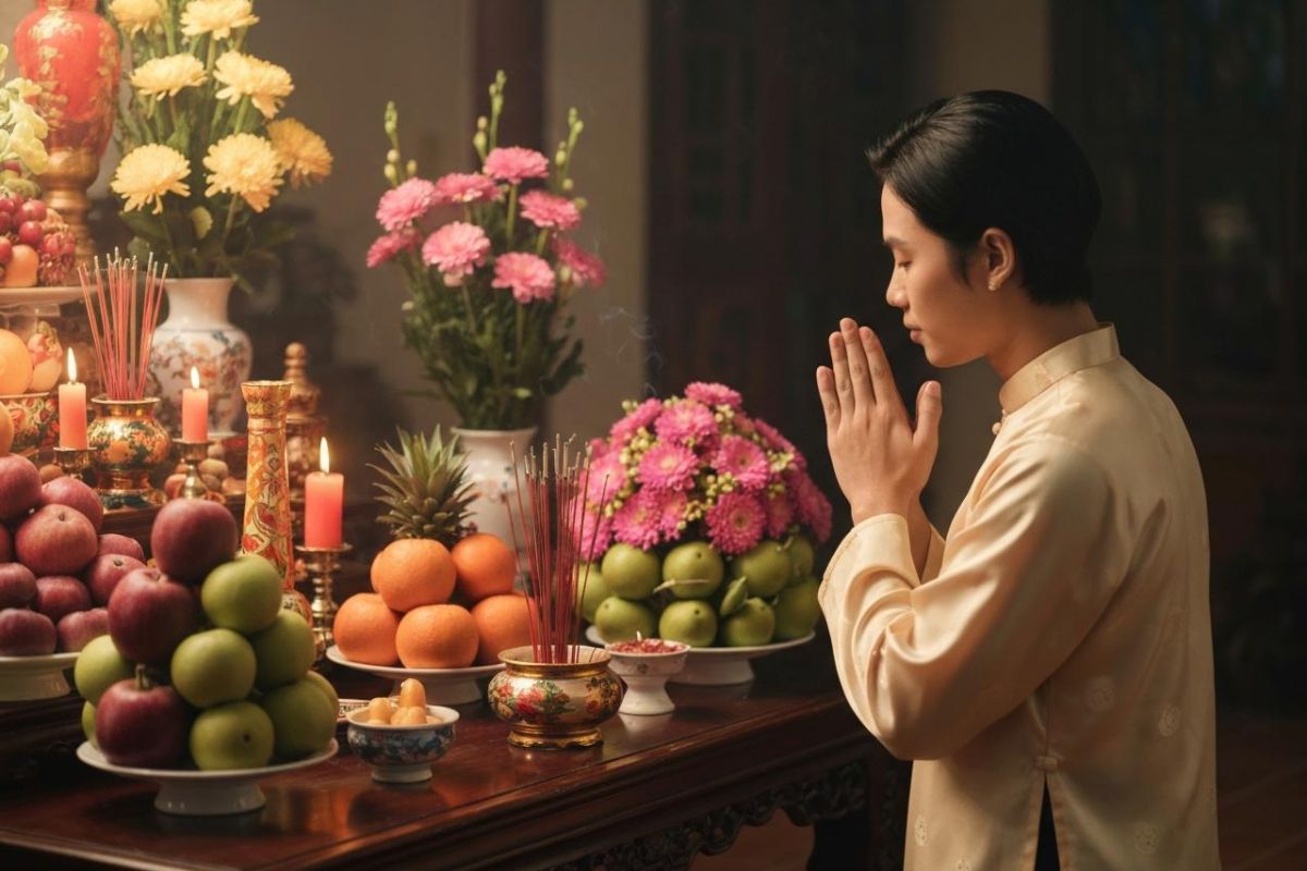 Các lễ vật cơ bản cần chuẩn bị cho một mâm cúng