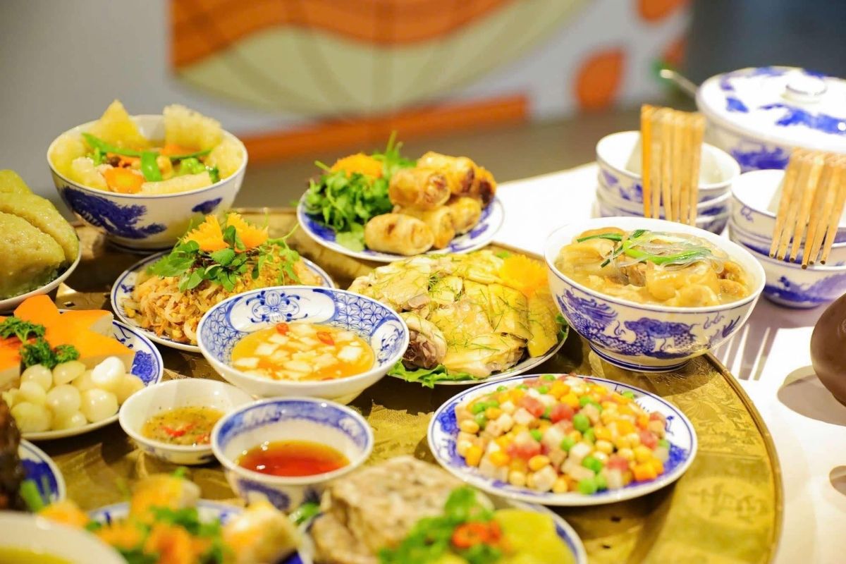 Lễ vật đặc trưng trên mâm cúng