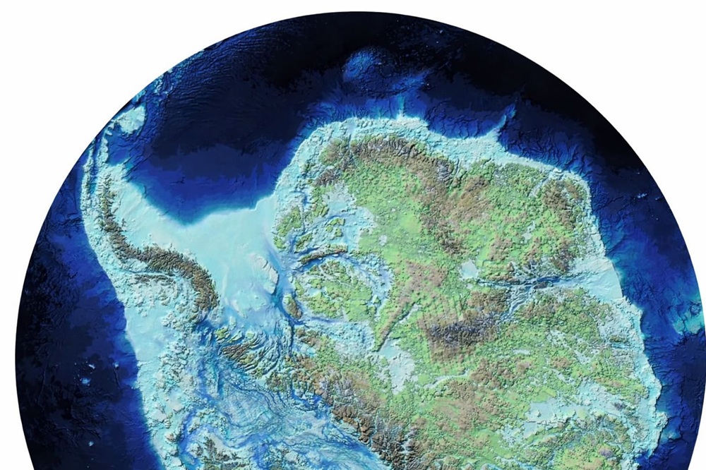 Bản đồ Nam Cực phóng to khổ lớn