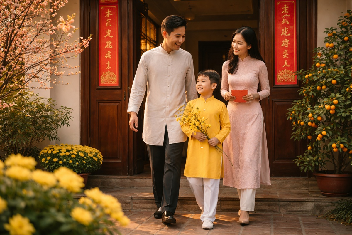 Chọn ngày xuất hành đầu năm