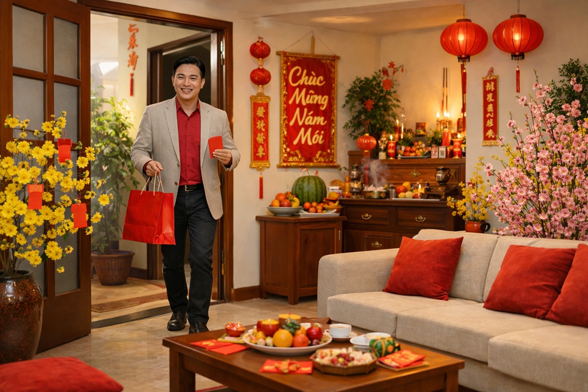 Chọn tuổi xông đất đầu năm