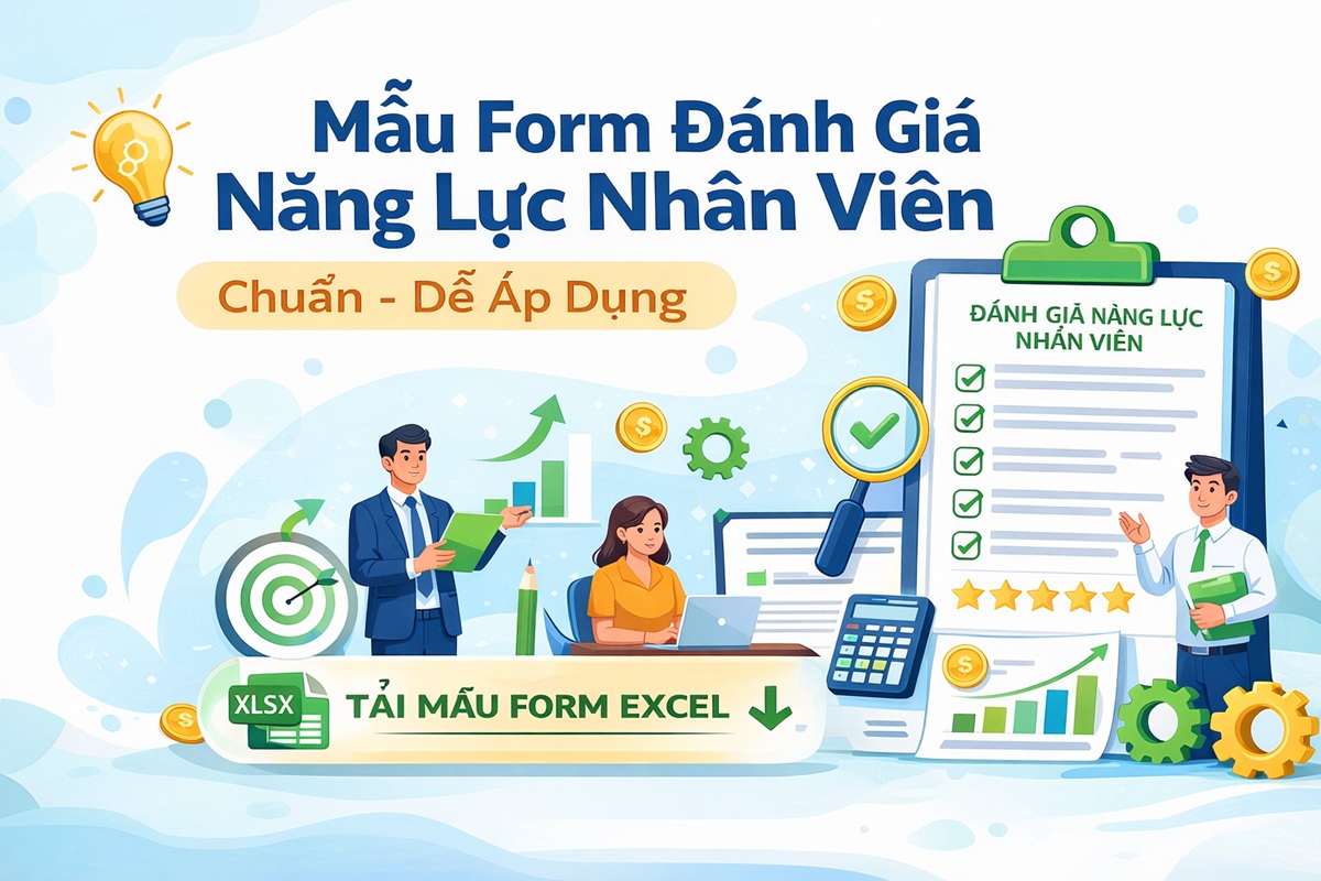 Tải form đánh giá năng lực nhân viên