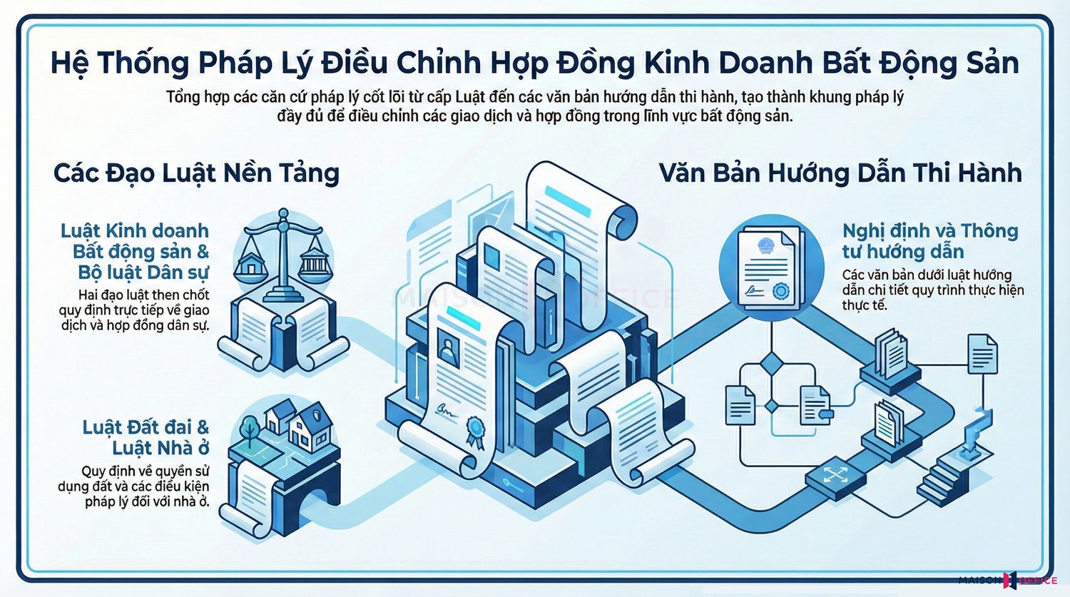Căn cứ pháp lý điều chỉnh hợp đồng kinh doanh bất động sản