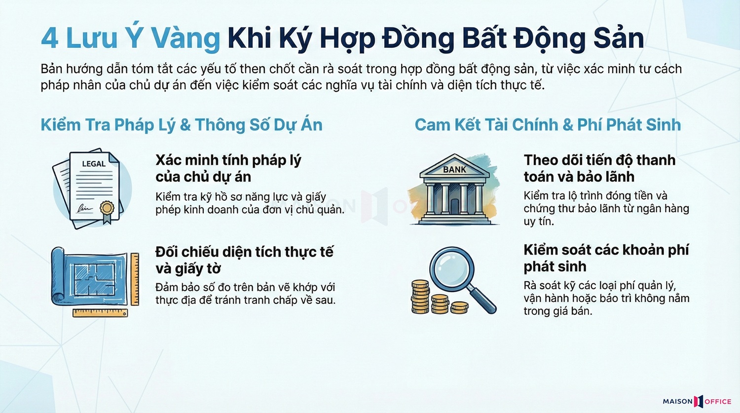 Những lưu ý quan trọng khi ký hợp đồng kinh doanh bất động sản
