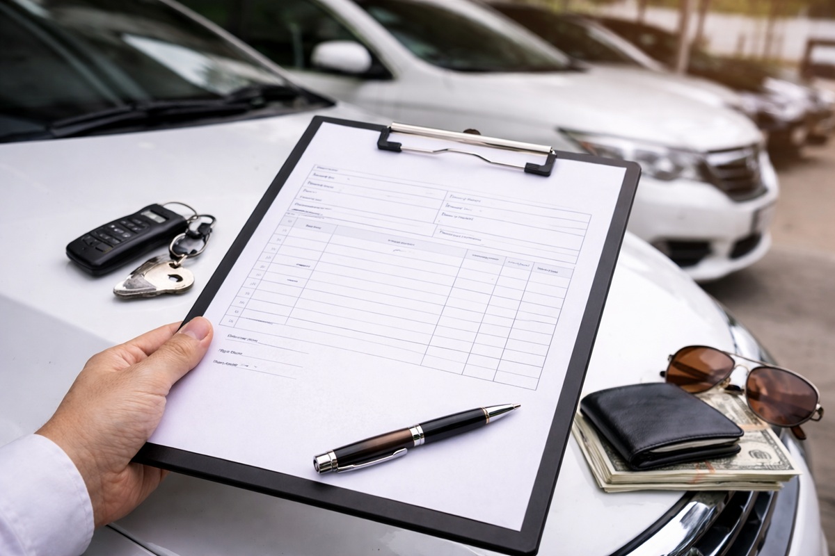 Hợp đồng thuê xe