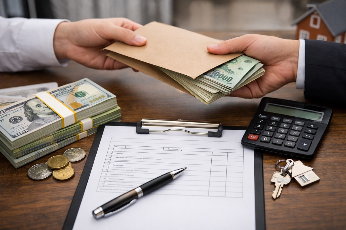 Mẫu biên bản giao nhận tiền