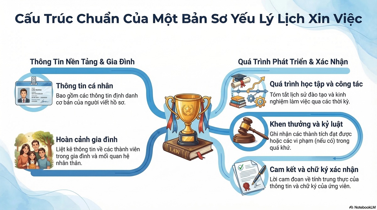 Sơ yếu lý lịch xin việc gồm những nội dung gì