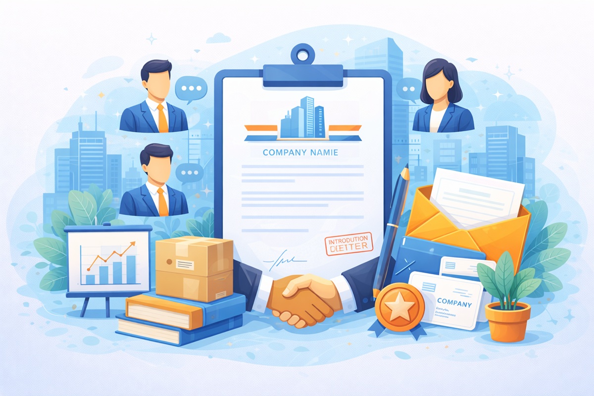 Mẫu giấy giới thiệu công ty