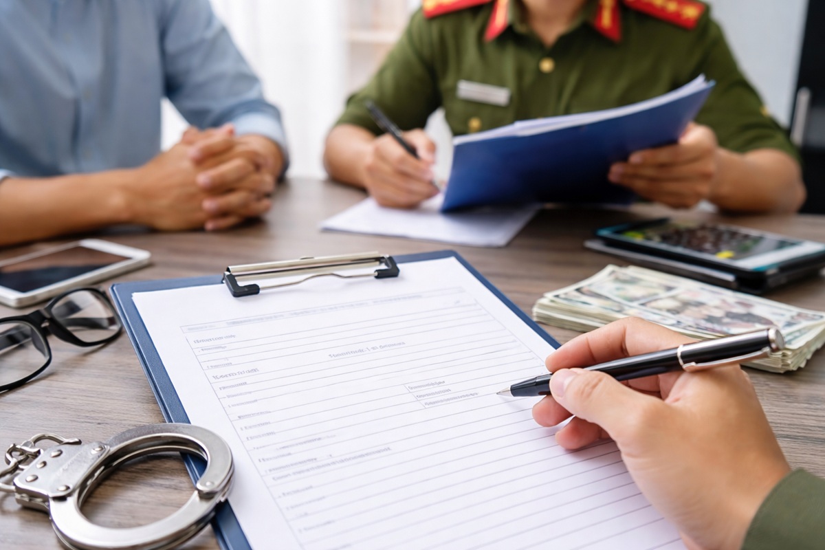 Mẫu biên bản vi phạm hành chính