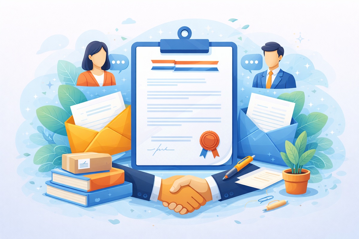 Mẫu công văn gởi khách hàng