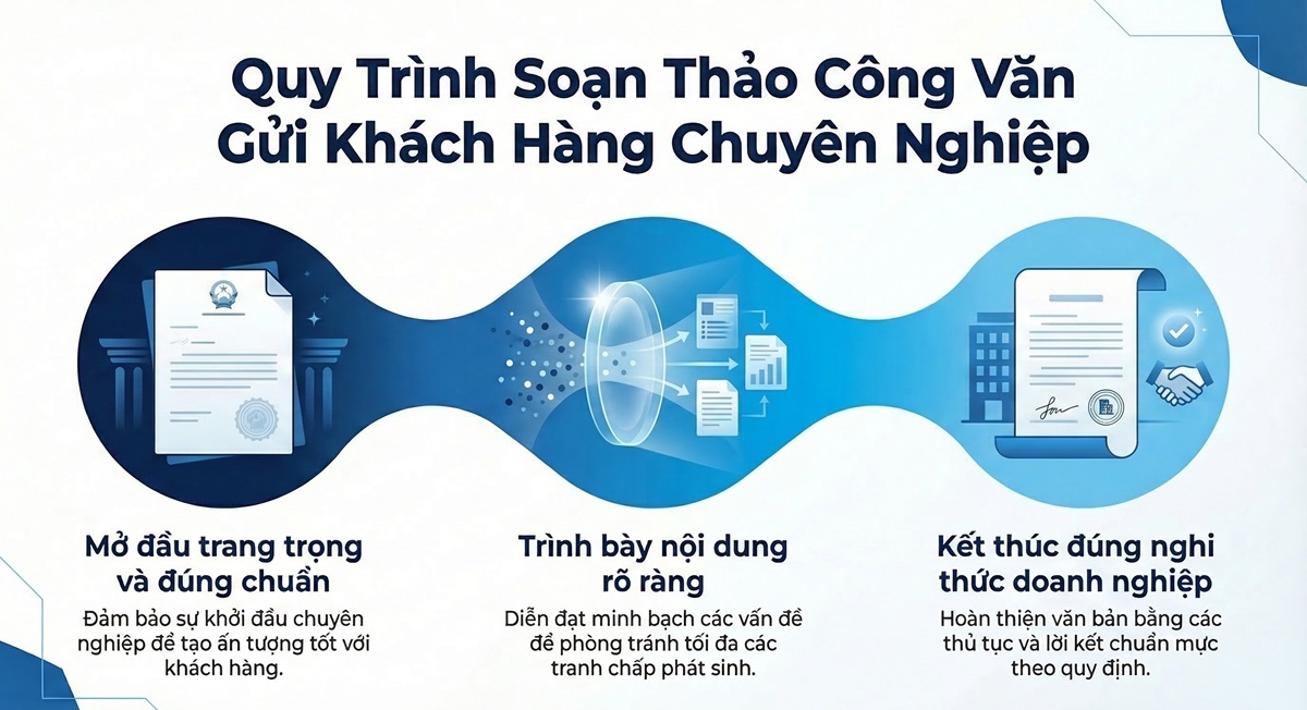 Cách soạn công văn gửi khách hàng chuyên nghiệp và thuyết phục