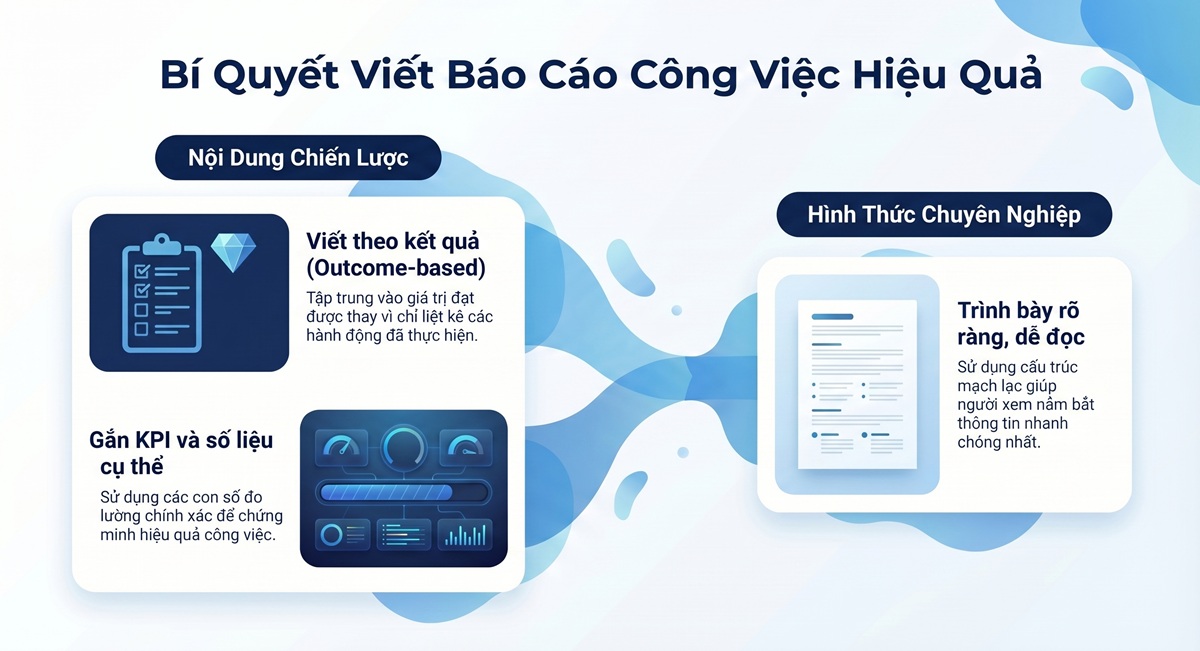 Cách viết báo cáo công việc hiệu quả