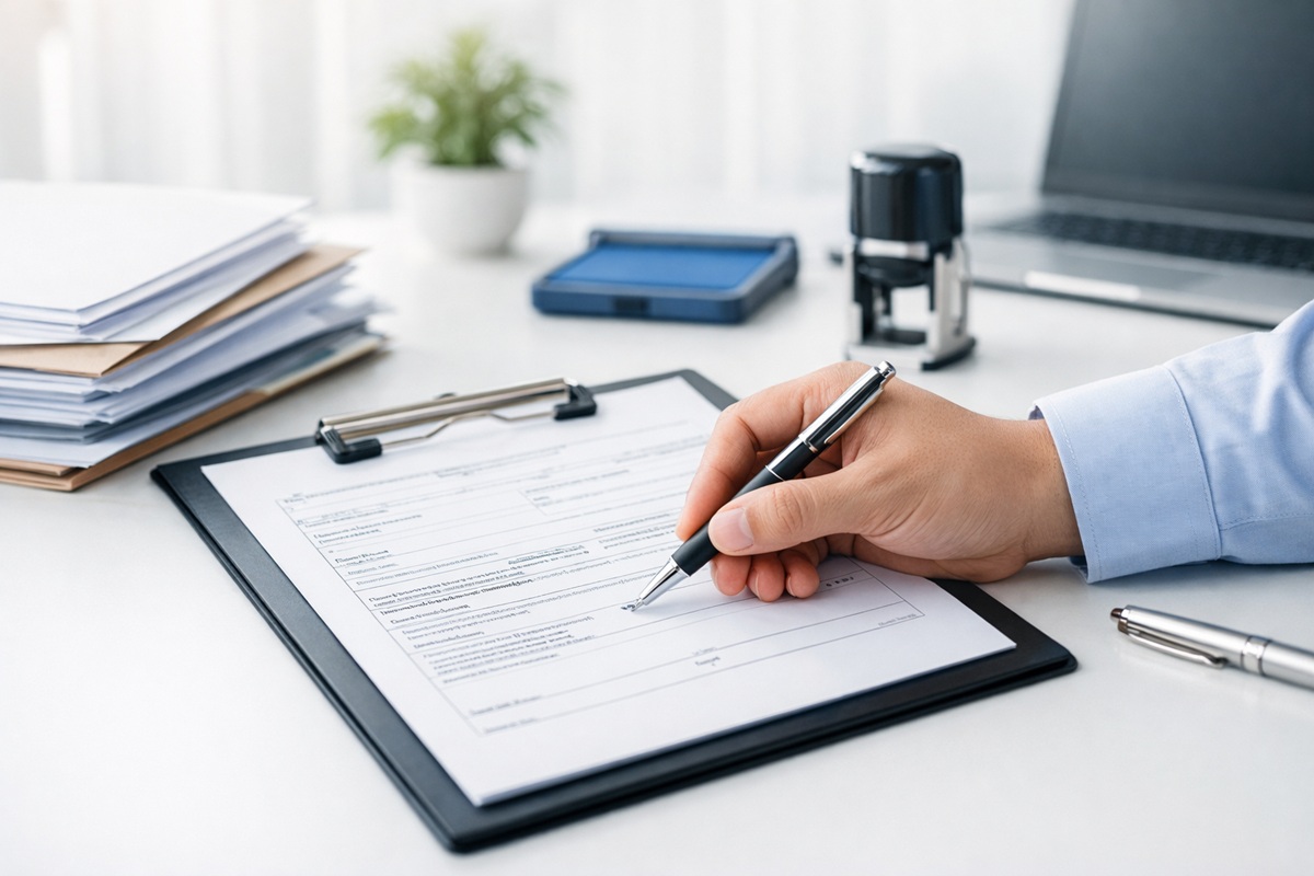 Mẫu giấy xác nhận mới