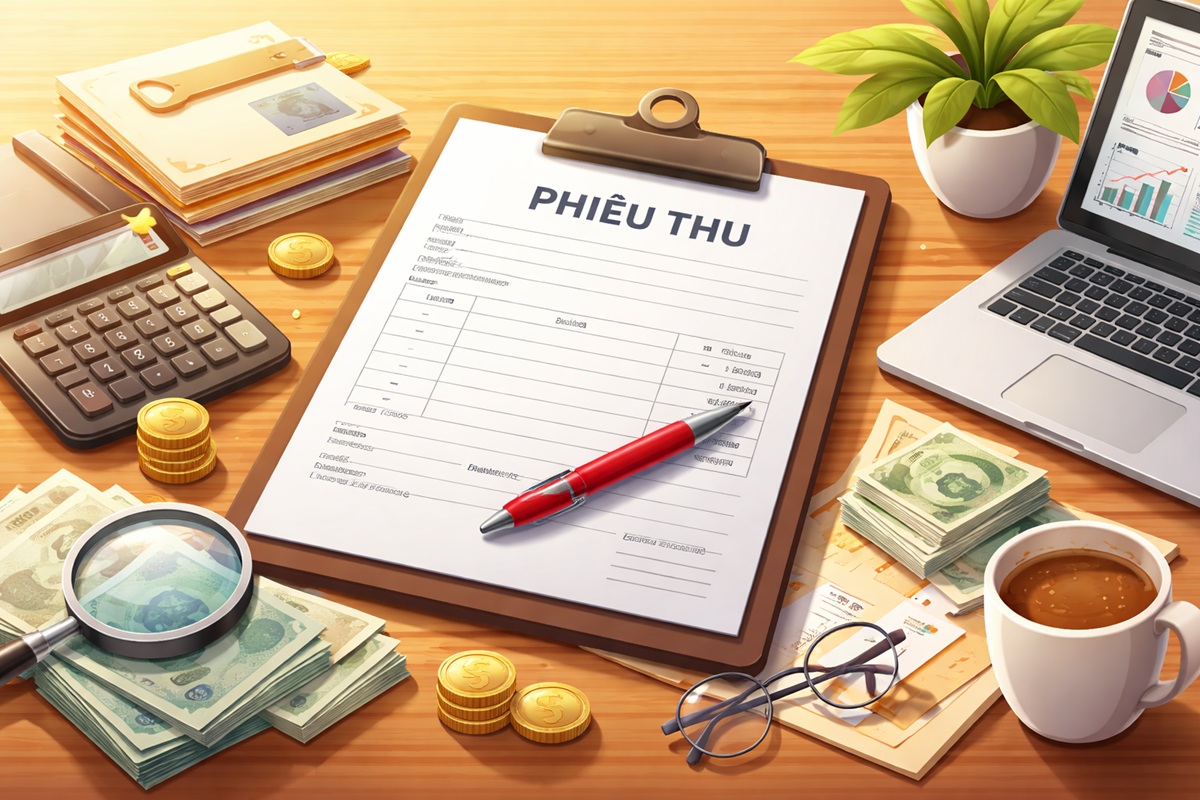 Mẫu phiếu thu