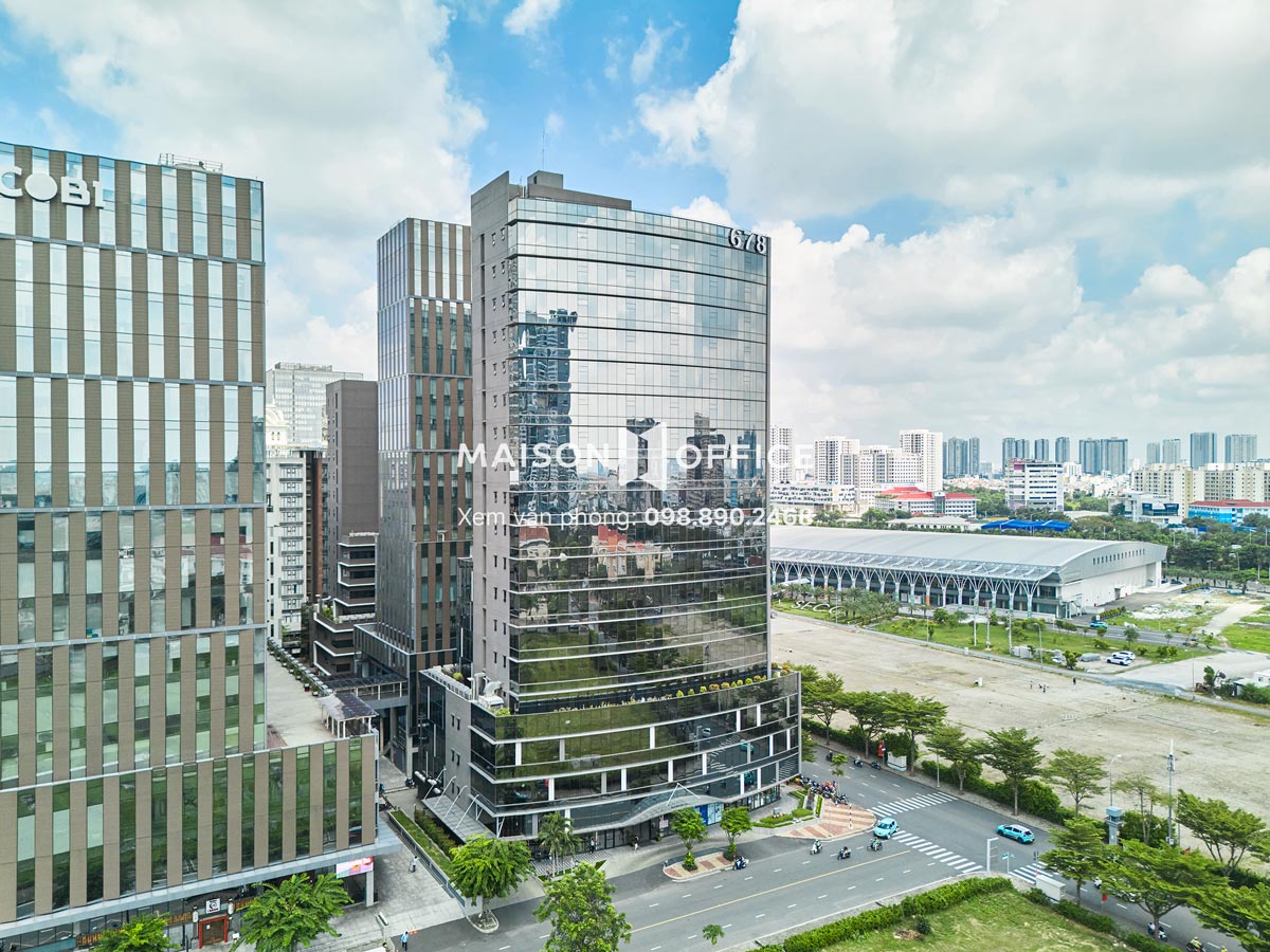 The 678 Tower sở hữu vị trí gần khu phố người Hàn tại Quận 7