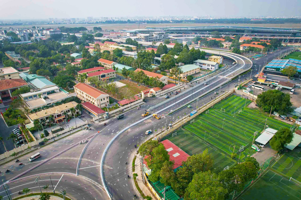 Văn phòng quận Tân Bình sở hữu vị trí chiến lược gần sân bay Tân Sơn Nhất