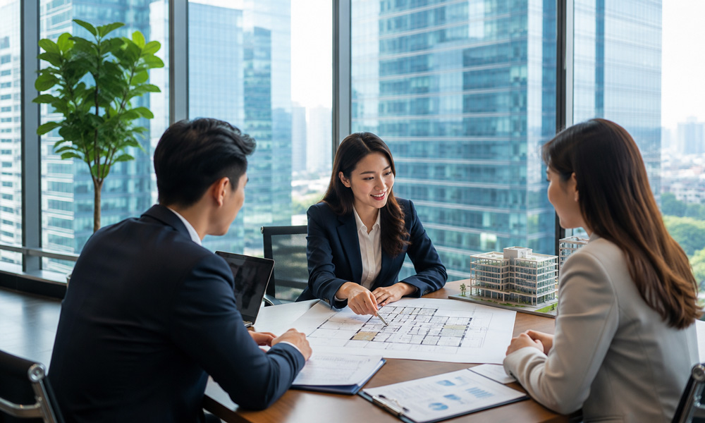 Môi giới văn phòng hay còn gọi là môi giới cho thuê văn phòng