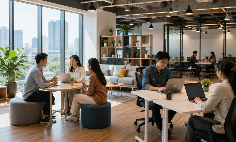 Startup và công ty mới thành lập phù hợp với văn phòng linh hoạt, chi phí tối ưu