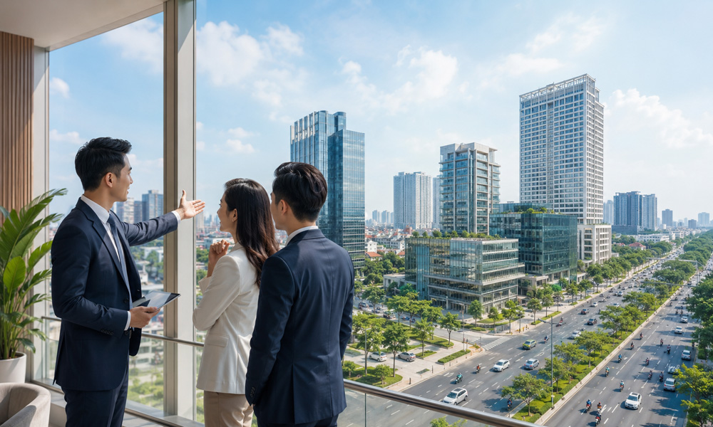 Nhiều tuyến đường Bình Thạnh sở hữu đa dạng lựa chọn văn phòng cho thuê nổi bật