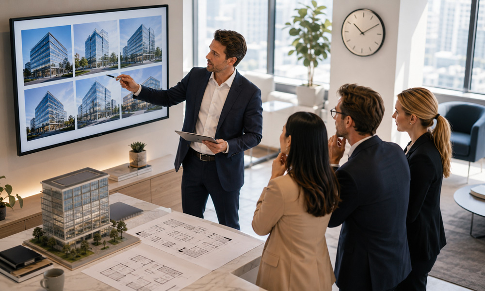 Doanh nghiệp nên thuê qua môi giới khi cần văn phòng gấp và tối ưu điều kiện thuê