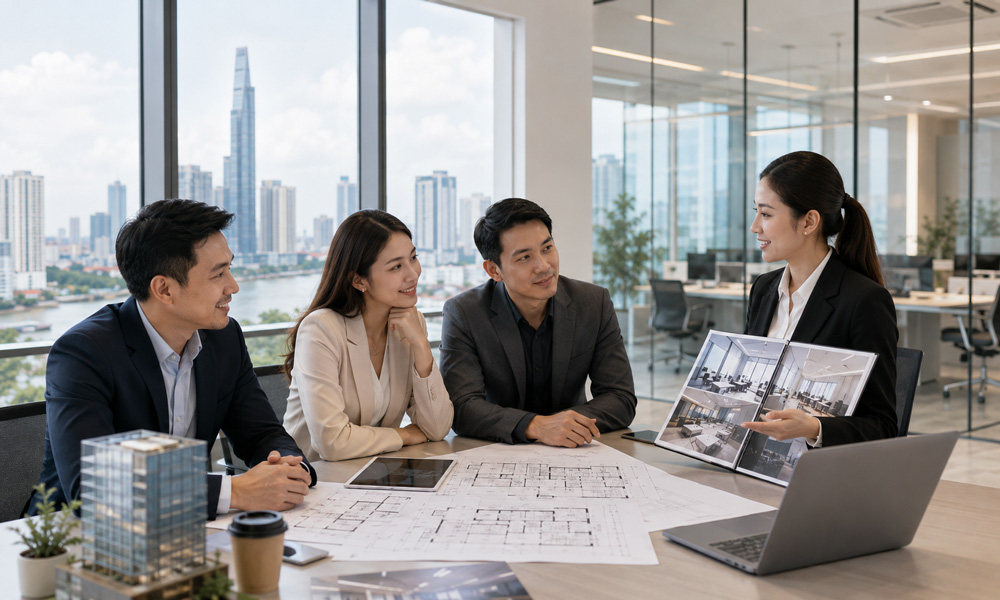 Chọn văn phòng tại quận Bình Thạnh cần linh hoạt theo quy mô và lĩnh vực