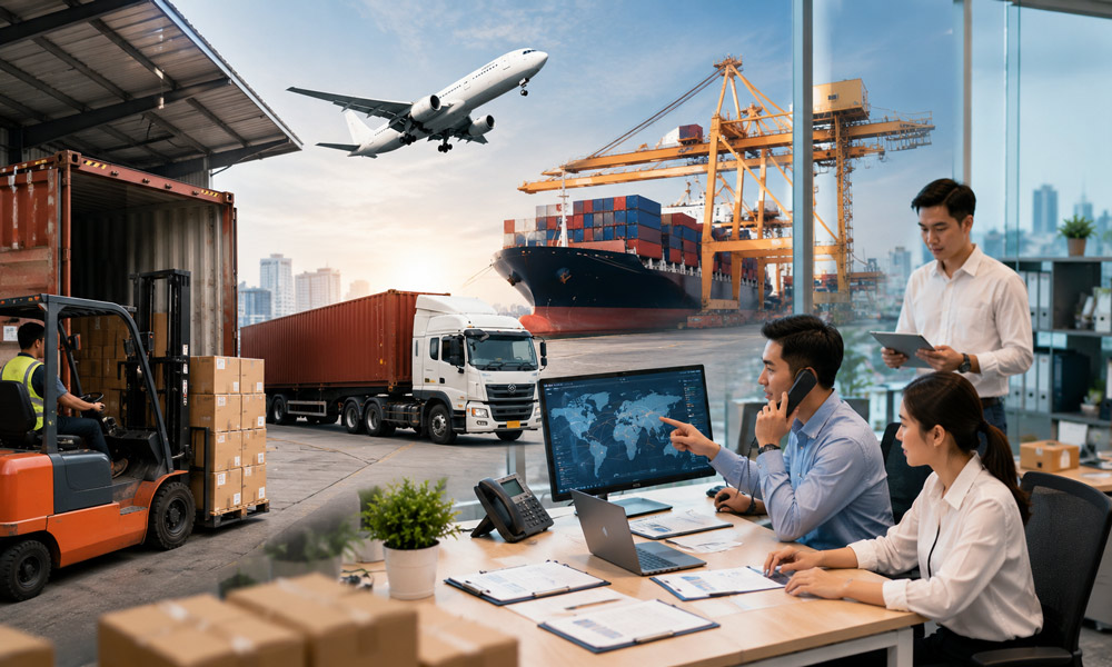 Thuê văn phòng Phú Nhuận là lựa chọn chiến lược cho cty logistics và xuất nhập khẩu