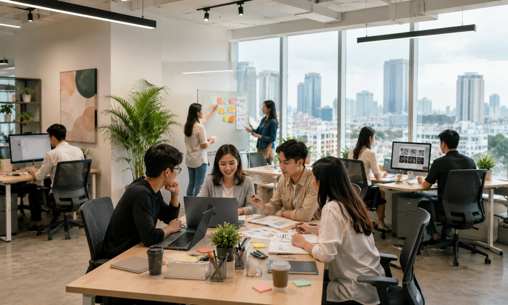 Công ty dịch vụ, e-commerce và agency phù hợp để thuê văn phòng tại Phú Nhuận