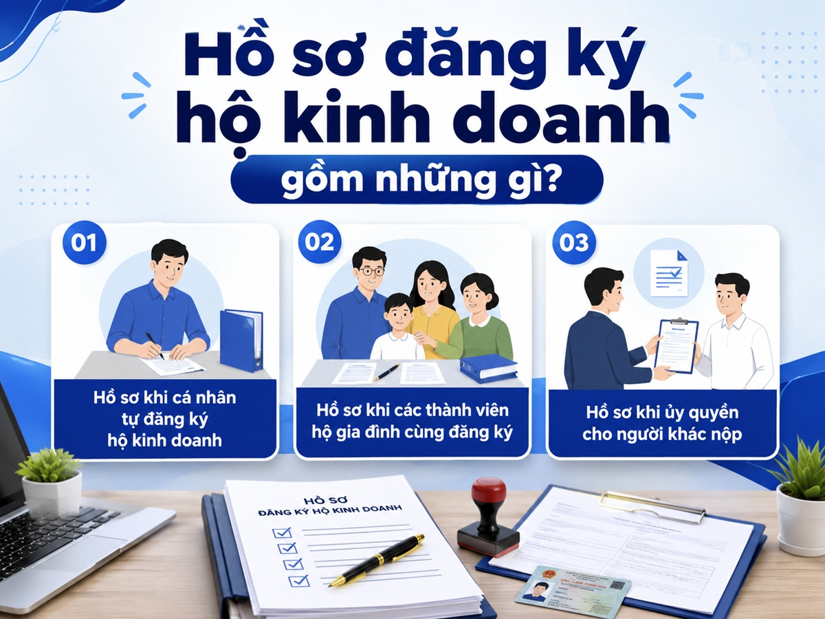 Hồ sơ đăng ký hộ kinh doanh