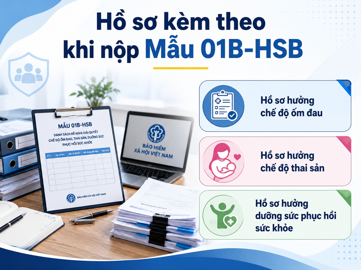 Hô sơ kèm Mẫu 14-HSB