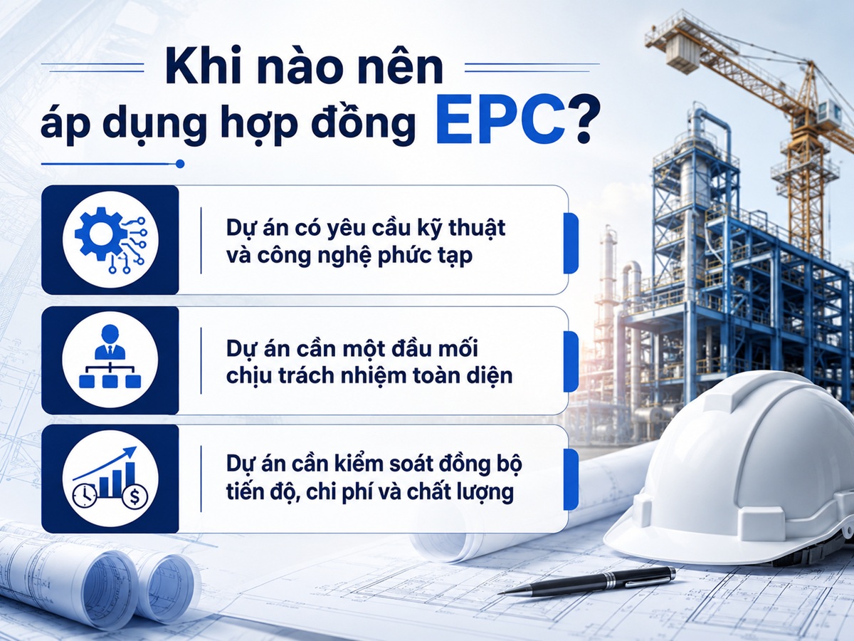 Khi nào nên dùng hợp đồng epc