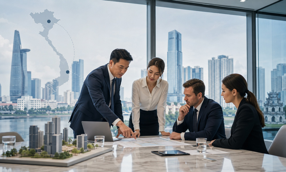 Khu vực nào phù hợp đặt trụ sở công ty nước ngoài